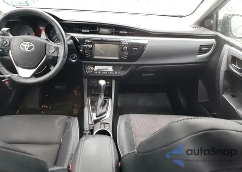 2015 Toyota Corolla L из США, поврежденный, VIN 2T1BURHE3FC380466